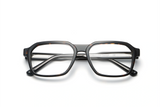 Kaya Eyeglasses, Square Aviator Tortoiseshell Glasses - side view on white background