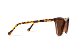 Allure Brown, Cat Eye Brown Sunglasses – side view