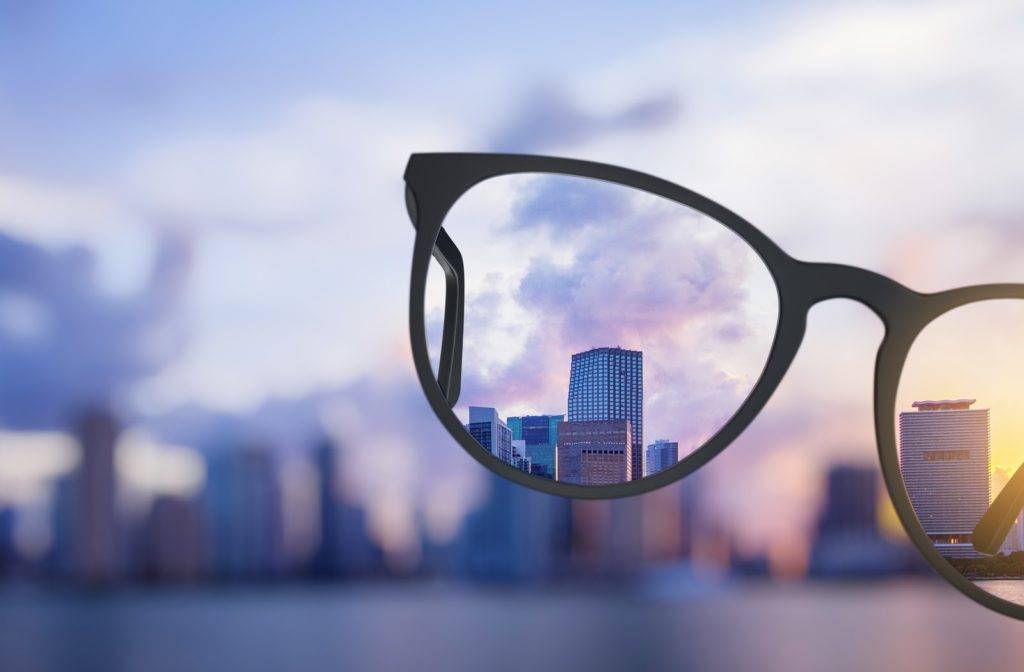 Glasses for nearsightedness