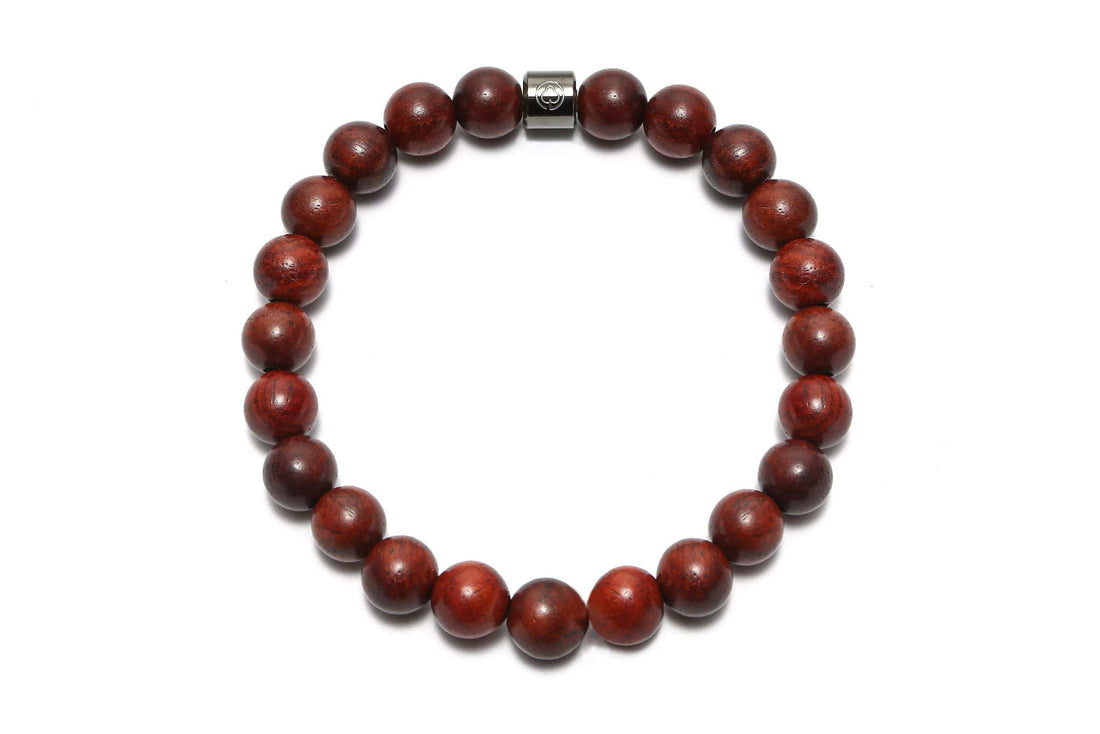 Rosewood Bead Bracelet