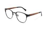 Honest Black, Lunettes à sourcils noires - angulaires