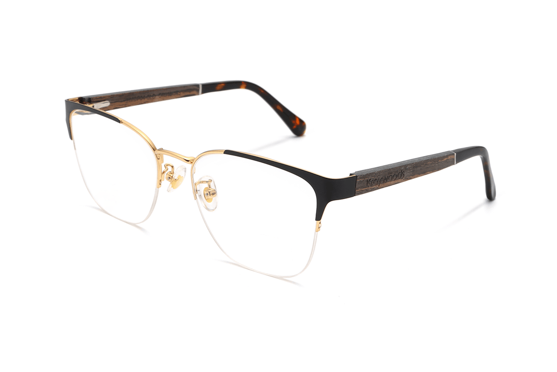 Lunettes or enchantées