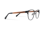 Honest Black, Lunettes à sourcils noires - Côté