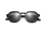 Hudson, Lunettes de soleil carrées rétro géométriques - pliées