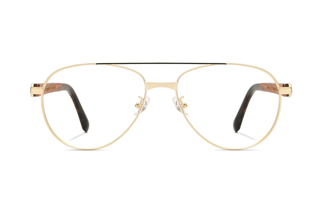 Lunettes en or Purpose