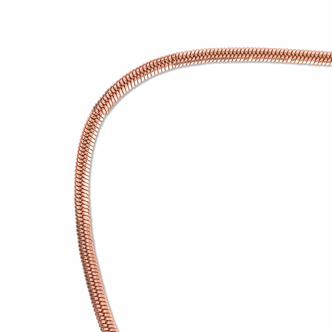 Chaîne de lunettes à chevrons en or rose