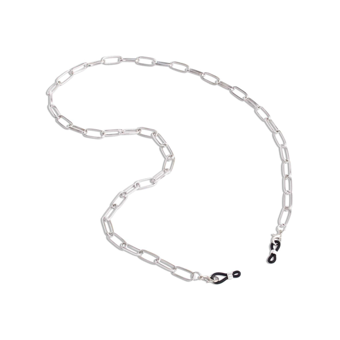 Chaîne de lunettes à maillons en argent